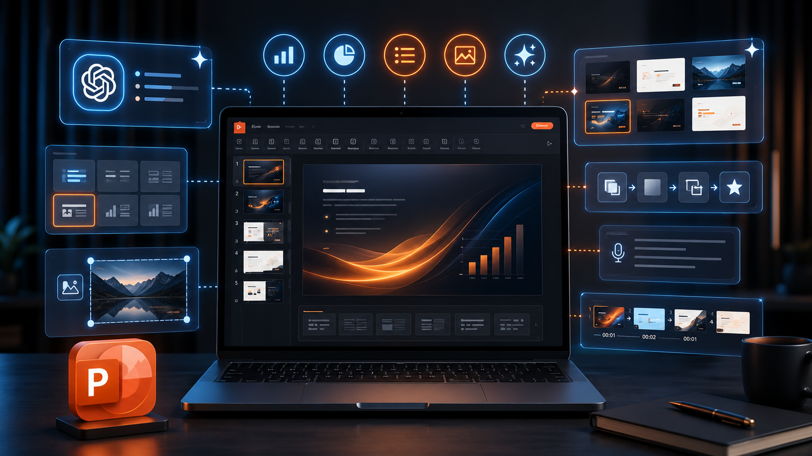 استفاده از ChatGPT برای پاورپوینت